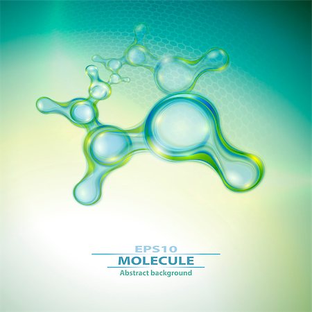 Molecules abstract background Stock Photo - Budget Royalty-Free & Subscription, Code: 400-07953671