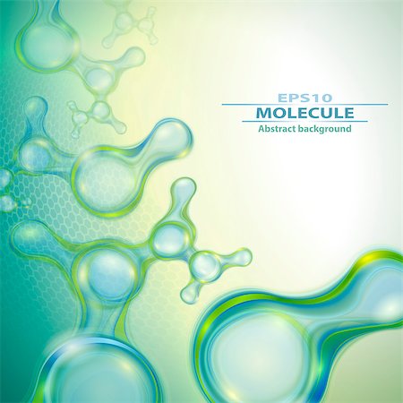 Molecules abstract background Stock Photo - Budget Royalty-Free & Subscription, Code: 400-07953672