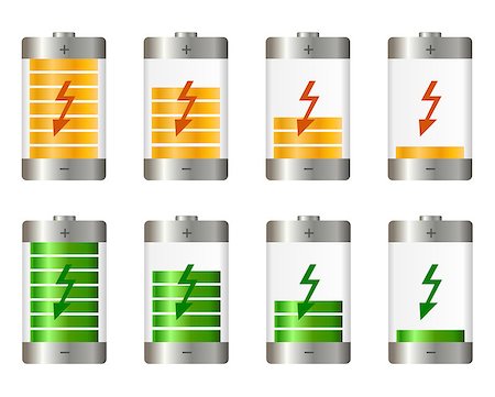 Battery illustration Stock Photo - Budget Royalty-Free & Subscription, Code: 400-07977913
