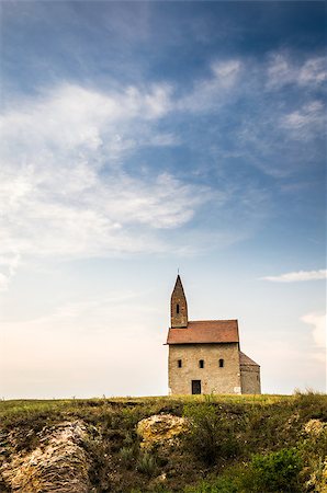 st michael - Old Roman Catholic Church of St. Michael the Archangel in Drazovce, Slovakia Stock Photo - Budget Royalty-Free & Subscription, Code: 400-07979568