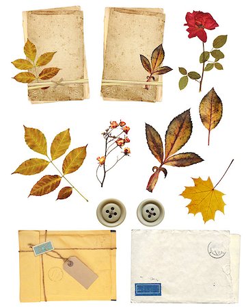 simsearch:400-05892111,k - Collection elements for scrapbooking. Objects isolated on white background Stock Photo - Budget Royalty-Free & Subscription, Code: 400-07972317