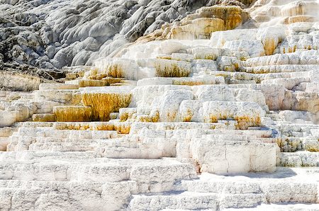 Detail close view of geothermal land in Yellowstone NP, USA Stock Photo - Budget Royalty-Free & Subscription, Code: 400-07994977