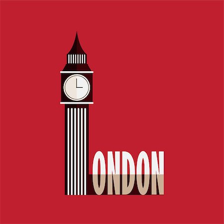 Big Ben flat icon with shadow Stock Photo - Budget Royalty-Free & Subscription, Code: 400-08048574