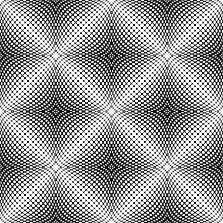 Design seamless monochrome dotted pattern. Abstract grid textured background. Vector art. No gradient Stock Photo - Budget Royalty-Free & Subscription, Code: 400-08053310