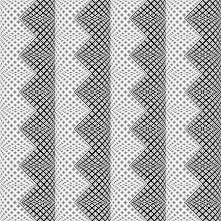 simsearch:400-07990305,k - Design seamless monochrome vertical zigzag pattern. Abstract convex textured background. Vector art. No gradient Stock Photo - Budget Royalty-Free & Subscription, Code: 400-08053352