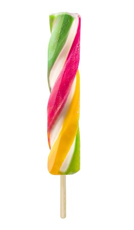 simsearch:400-05718903,k - colorful tasty isolated ice cream. Stock Photo - Budget Royalty-Free & Subscription, Code: 400-08070342