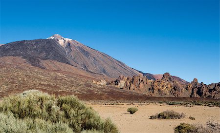 Scenic view of volcano Teide, Tenerife. Canary Islands Stock Photo - Budget Royalty-Free & Subscription, Code: 400-08072325