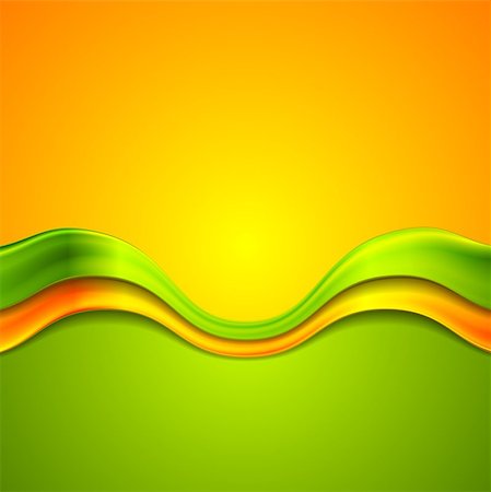 simsearch:400-08095310,k - Colorful abstract background with waves. Vector design Stock Photo - Budget Royalty-Free & Subscription, Code: 400-08094524
