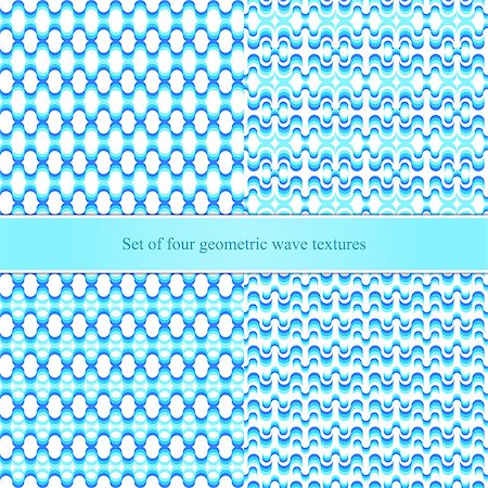 simsearch:400-08978166,k - Set of seamless geometric wave patterns. Vector illustration eps 10 Stock Photo - Budget Royalty-Free & Subscription, Code: 400-08095450