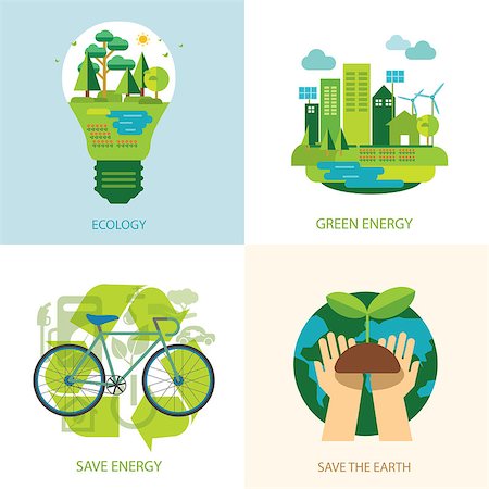 save the world and clean energy concept Stock Photo - Budget Royalty-Free & Subscription, Code: 400-08095602