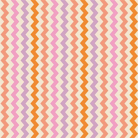 Chevron vector seamless colorful pattern or tile background with zig zag violet, pink and orange stripes on beige background. Thanksgiving background, desktop wallpaper or baby website design element Stock Photo - Budget Royalty-Free & Subscription, Code: 400-08097348
