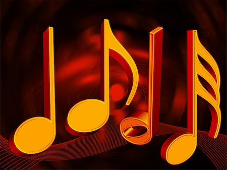 simsearch:400-04570412,k - Musical notes abstract background for art design Stock Photo - Budget Royalty-Free & Subscription, Code: 400-08134991