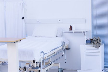 empty inside of hospital rooms - Empty room in hospital Stock Photo - Budget Royalty-Free & Subscription, Code: 400-08136630