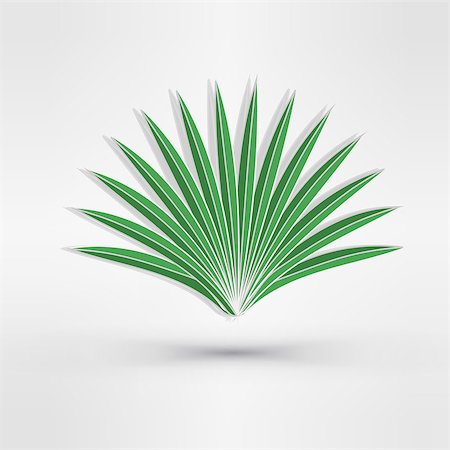 Aloe logo sign  eps 10 vector illustration Stock Photo - Budget Royalty-Free & Subscription, Code: 400-08132203
