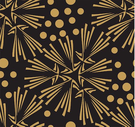 vector seamless pattern. modern stylish texture. endless abstract background Foto de stock - Super Valor sin royalties y Suscripción, Código: 400-08156222