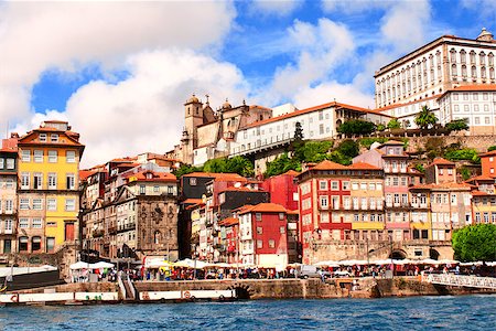 simsearch:400-05193127,k - Houses and cathedral in old part of Ribeira, Porto, Portugal Stock Photo - Budget Royalty-Free & Subscription, Code: 400-08188474