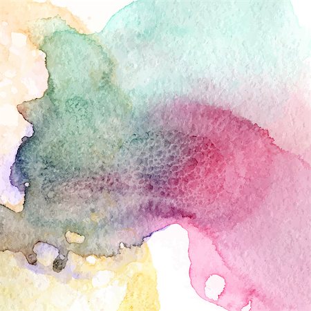 simsearch:400-08134478,k - Dirty grunge colorful watercolor vector texture . Stock Photo - Budget Royalty-Free & Subscription, Code: 400-08189319