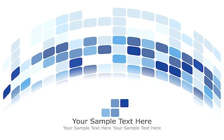 simsearch:400-08198946,k - Checkered Background With Text Space. Ideal Balanced Colors in Blue Tone. Suitable For Creating Business, Technological and Other Designs. Vector Illustration. Stock Photo - Budget Royalty-Free & Subscription, Code: 400-08198947