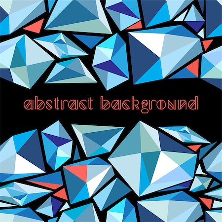 simsearch:400-06928070,k - abstract graphics  background blue different  polygons . Stock Photo - Budget Royalty-Free & Subscription, Code: 400-08192091