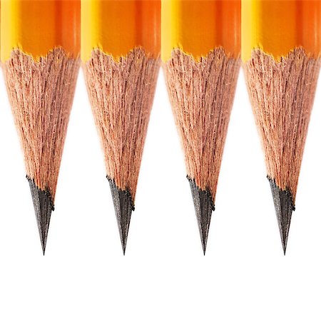 simsearch:400-04046903,k - macro simple pencil isolated on white background Stock Photo - Budget Royalty-Free & Subscription, Code: 400-08222222