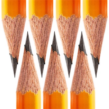 simsearch:400-04046903,k - macro pattern of a sharpened pencil on a white background Stock Photo - Budget Royalty-Free & Subscription, Code: 400-08222223