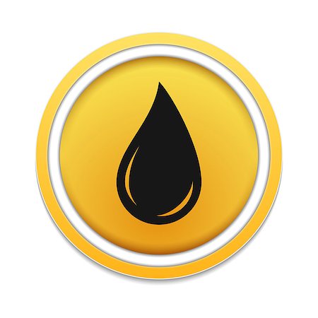 simsearch:400-07982589,k - Black oil drop icon, vector eps10 illustration Stock Photo - Budget Royalty-Free & Subscription, Code: 400-08223897