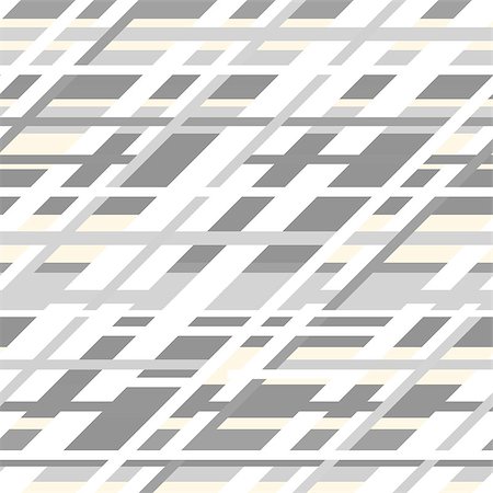 Retro geometric strips seamless pattern in grey colors. Vector background Stock Photo - Budget Royalty-Free & Subscription, Code: 400-08258969