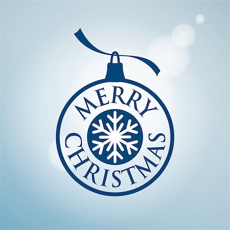 Abstract vector logo for Merry Christmas and New Year Photographie de stock - Aubaine LD & Abonnement, Code: 400-08263694