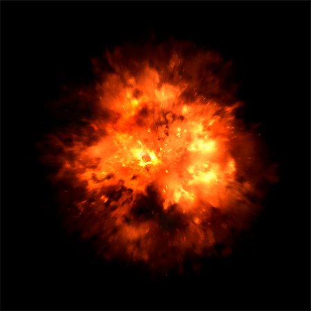sparks with white background - An image of a nice fire explosion Stock Photo - Budget Royalty-Free & Subscription, Code: 400-08289692