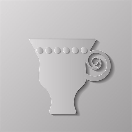simsearch:400-04414723,k - Cup of Tea Isolated on Grey Background Foto de stock - Super Valor sin royalties y Suscripción, Código: 400-08297769