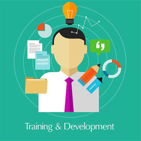 simsearch:400-04331637,k - training and development business education train skill improvement vector Stock Photo - Budget Royalty-Free & Subscription, Code: 400-08293830