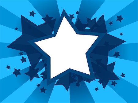 Abstract background with star shapes Stock Photo - Budget Royalty-Free & Subscription, Code: 400-08317156