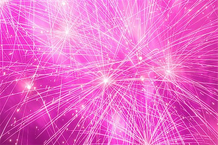 fireworks red background - Fireworks in the night winter sky. New year celebration. Stock Photo - Budget Royalty-Free & Subscription, Code: 400-08334729