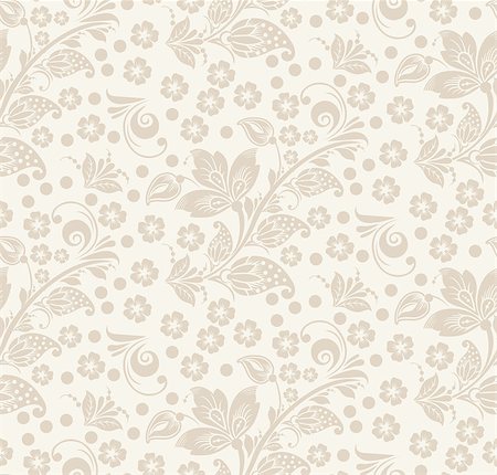 simsearch:400-05735360,k - Romantic seamless floral pattern. Seamless pattern can be used for wallpaper, pattern fills, web page backgrounds, surface textures. vector background. Eps 8 Stock Photo - Budget Royalty-Free & Subscription, Code: 400-08336324