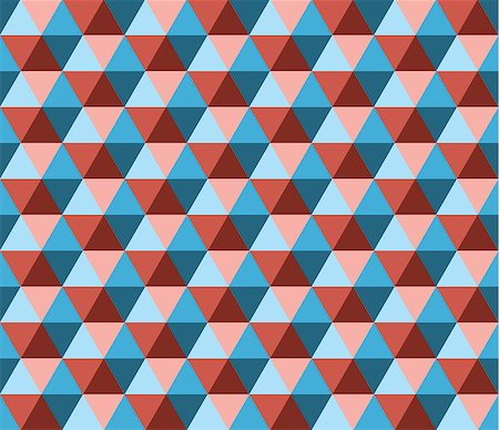 Vector Retro geometric colorful hexagon seamless pattern Foto de stock - Super Valor sin royalties y Suscripción, Código: 400-08337913