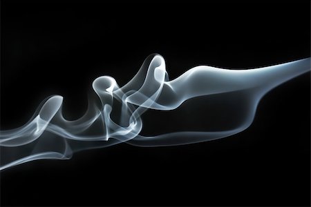 simsearch:400-05147209,k - Photo of abstract smoke swirls and waves on black background. Studio shot. Photographie de stock - Aubaine LD & Abonnement, Code: 400-08372540