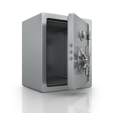 simsearch:400-05913816,k - Realistic steel bank safe. Stock Photo - Budget Royalty-Free & Subscription, Code: 400-08373755