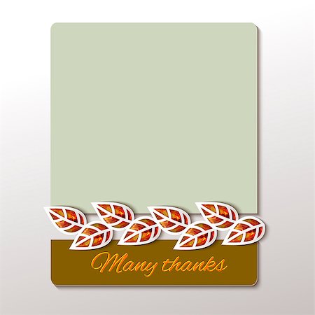 simsearch:400-07087316,k - Thanksgiving -greeting card designwith gold watrecolor leaf background. Vector illustration EPS 10 Stock Photo - Budget Royalty-Free & Subscription, Code: 400-08405027