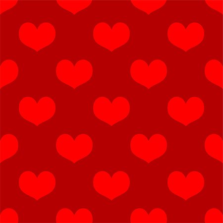simsearch:400-07982444,k - Romantic seamless pattern with hearts for Valentine Day Photographie de stock - Aubaine LD & Abonnement, Code: 400-08403117