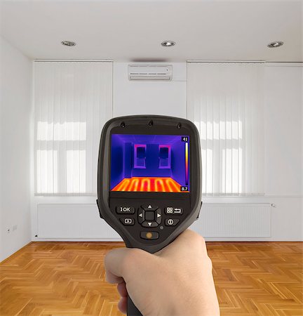 sensor - Thermal Imaging of Underfloor Heating Stock Photo - Budget Royalty-Free & Subscription, Code: 400-08411985