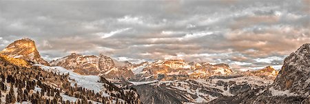 simsearch:400-05731177,k - view of the mount of Alta Badia seen from Gardena Pass-Trentino-Alto Adige, Italy Stock Photo - Budget Royalty-Free & Subscription, Code: 400-08431814