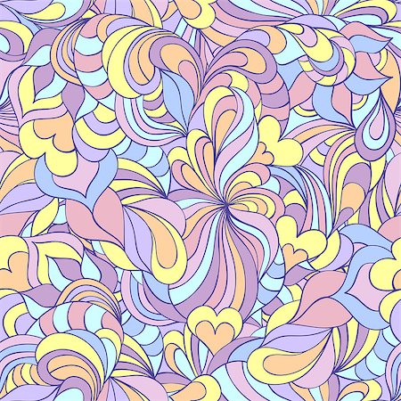 simsearch:400-07049687,k - Vector illustration of colorful  abstract seamless pattern. Stock Photo - Budget Royalty-Free & Subscription, Code: 400-08433651