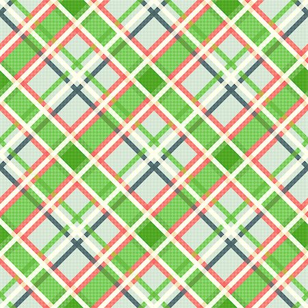 simsearch:400-07215658,k - Seamless diagonal vector colorful pattern mainly in green, pink and other light warm colors Stock Photo - Budget Royalty-Free & Subscription, Code: 400-08504036