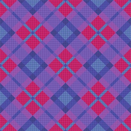 simsearch:400-07215658,k - Seamless diagonal vector colorful pattern mainly in blue, pink and violet colors Stock Photo - Budget Royalty-Free & Subscription, Code: 400-08504030