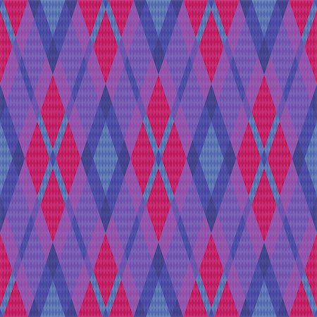 simsearch:400-07215658,k - Seamless rhombic vector colorful pattern mainly in blue, pink and violet colors Stock Photo - Budget Royalty-Free & Subscription, Code: 400-08504031