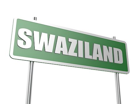 swaziland - Swaziland image with hi-res rendered artwork that could be used for any graphic design. Stock Photo - Budget Royalty-Free & Subscription, Code: 400-08502032