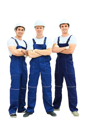 female plumber - Group of professional industrial workers Stock Photo - Budget Royalty-Free & Subscription, Code: 400-08550771