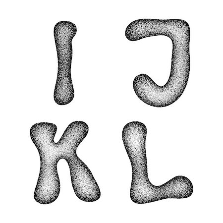 simsearch:400-04807591,k - Vector doodle alphabet in grunge style. Photographie de stock - Aubaine LD & Abonnement, Code: 400-08551146