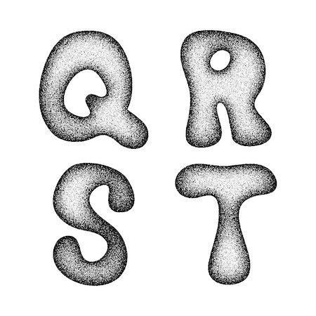 simsearch:400-04807591,k - Vector doodle alphabet in grunge style. Photographie de stock - Aubaine LD & Abonnement, Code: 400-08551149