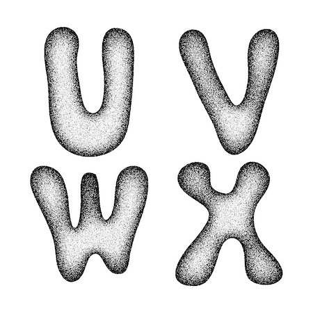 simsearch:400-04807591,k - Vector doodle alphabet in grunge style. Photographie de stock - Aubaine LD & Abonnement, Code: 400-08551150